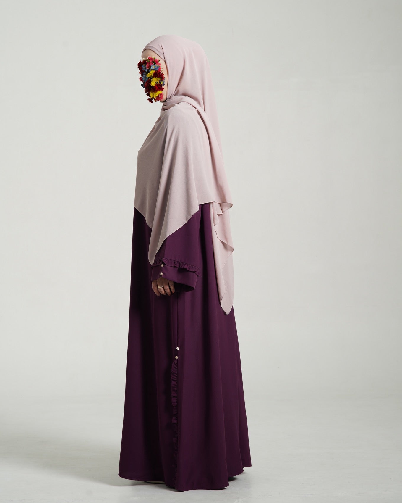 Image of Eshaluna Abaya Loose Anti UV